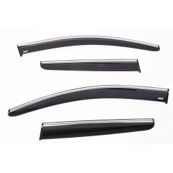 Peugeot 3008 2016 ve sonrası Krom Cam Rüzgarlığı Sunplex Plus